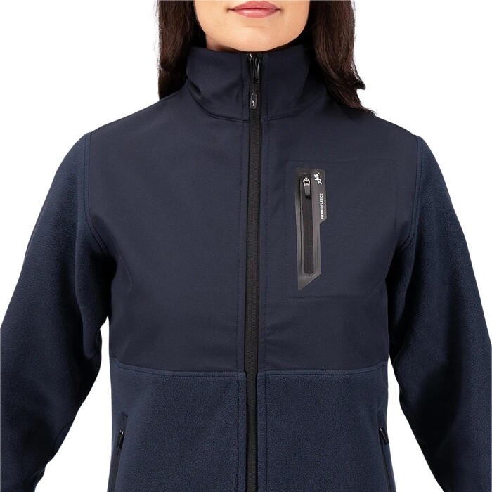 2024 Zhik Womens Hybrid Fleece Jacket JKT-0035-W - Midnight Blue